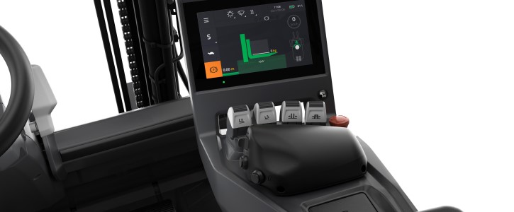 Μίνι χειριστήρια μοχλού ηλεκτρικού περονοφόρου Toyota Traigo 48