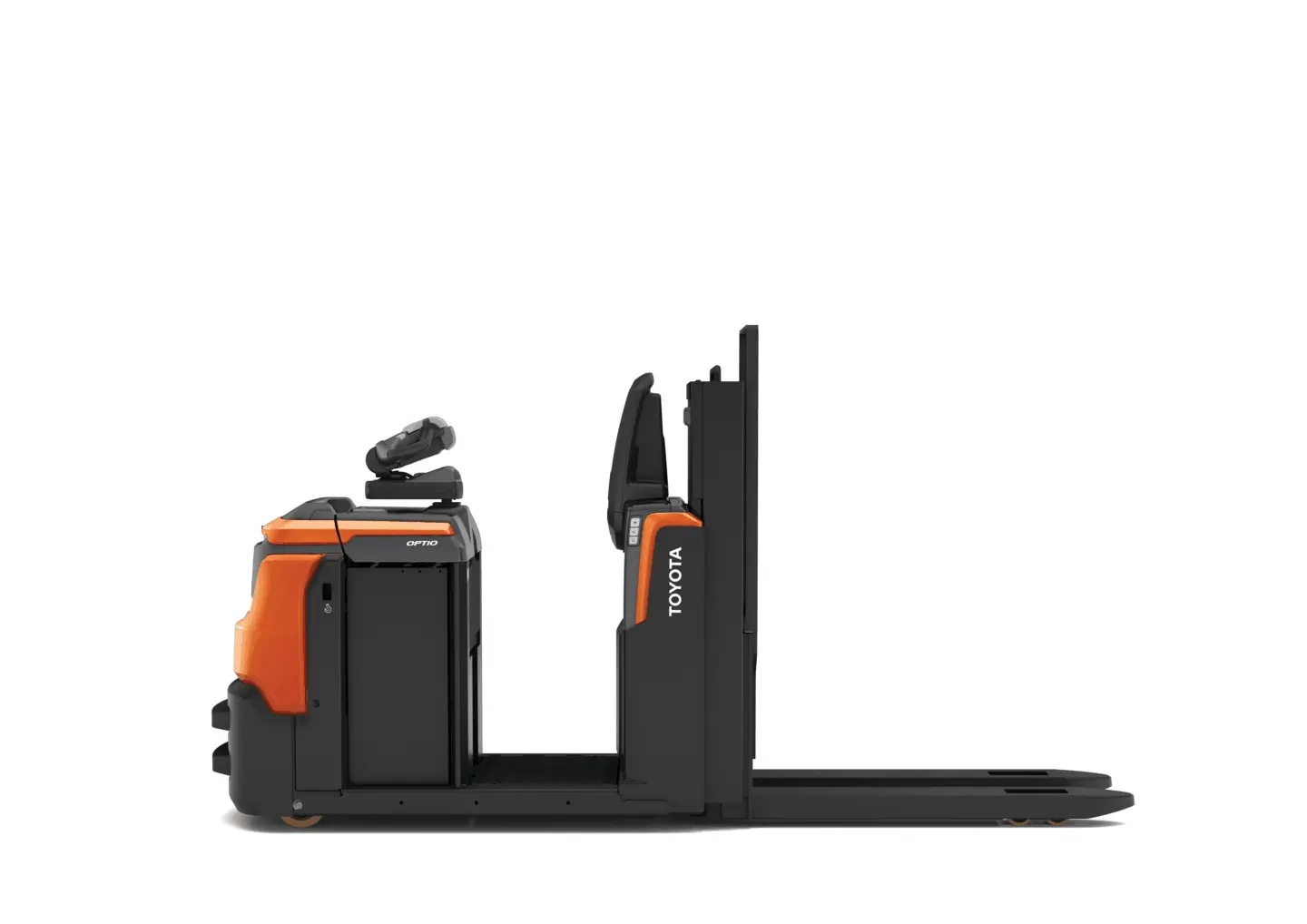 Μηχάνημα συλλογής παραγγελιών χαμηλού επιπέδου Toyota με ανυψωμένη πλατφόρμα