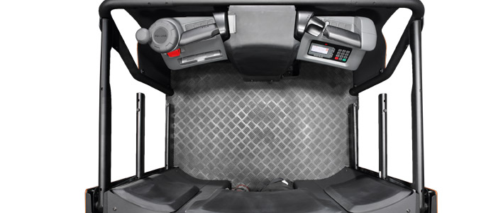 Καμπίνα χειριστή μηχανήματος συλλογής παραγγελιών υψηλού επιπέδου Toyota