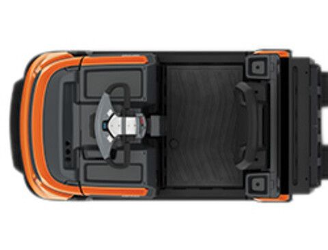 Εργονομικός χώρος χειριστή με πλατφόρμα