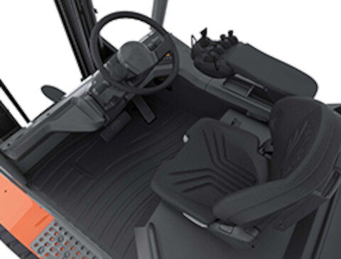 Πλήρως αιωρούμενη καμπίνα χειριστή